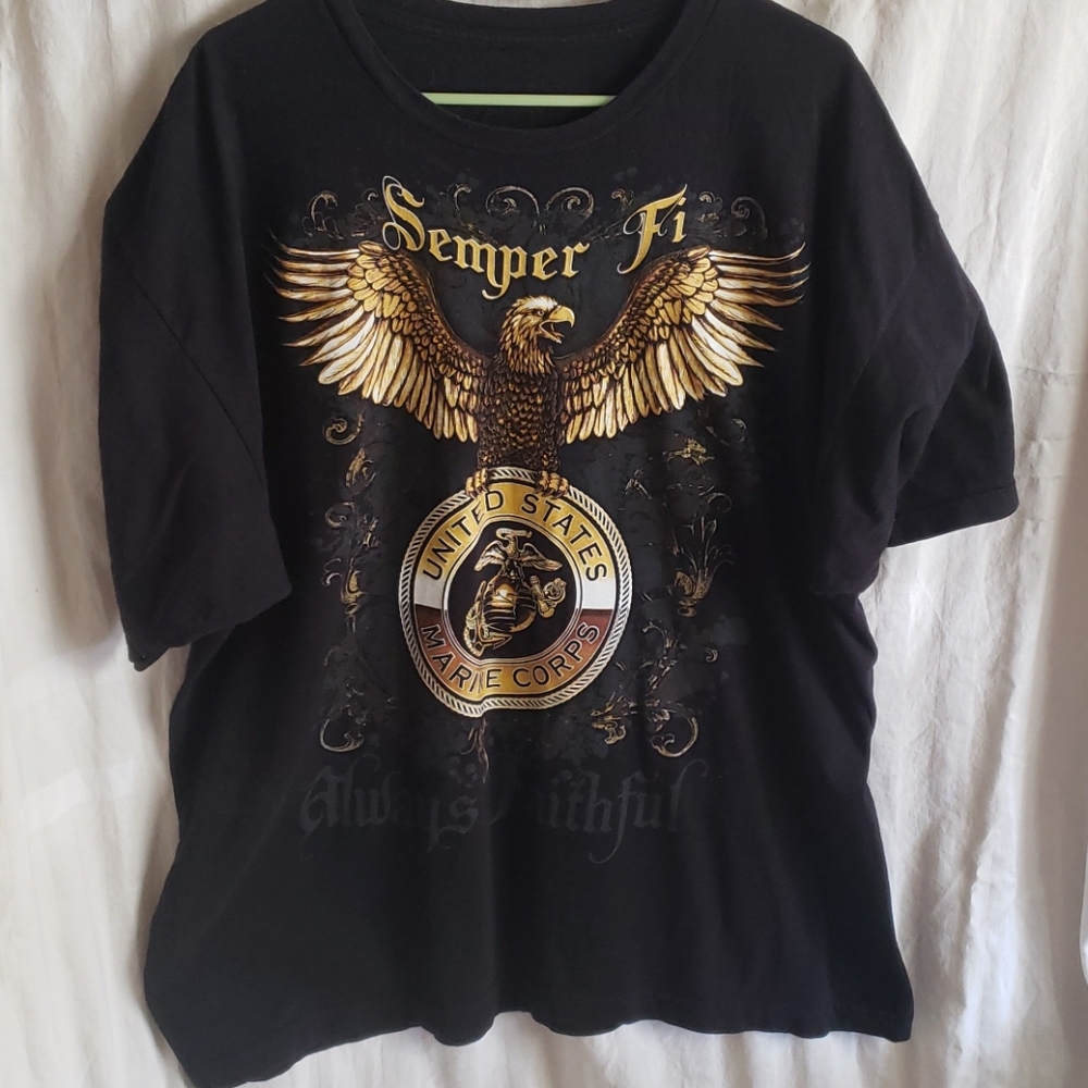 Marine Corp Always Faithful Tee